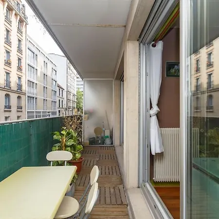 Apartment La Rose Et Le Reseda - Enjoy Space, The Terrace And The Eiffel Tower View * Parigi